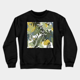 Tropical leaves Crewneck Sweatshirt